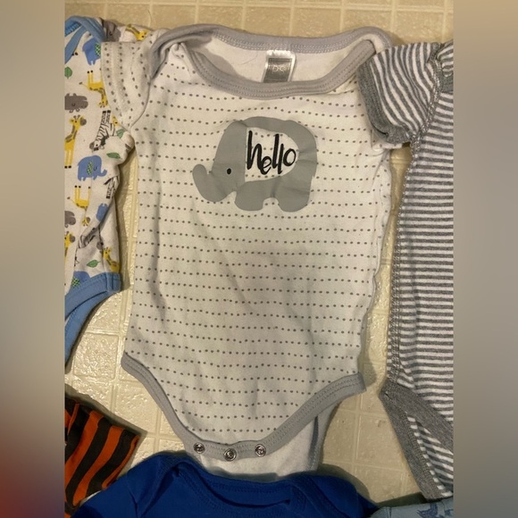 Lot of Baby Boys Size 0-3 Months Summer Clothes - Picture 3 of 6